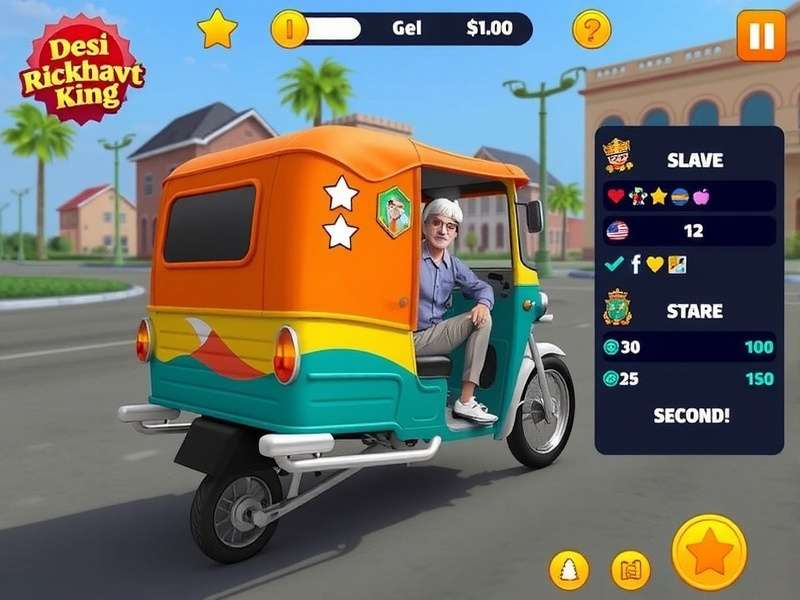 Desi Rickshaw King Customization Options